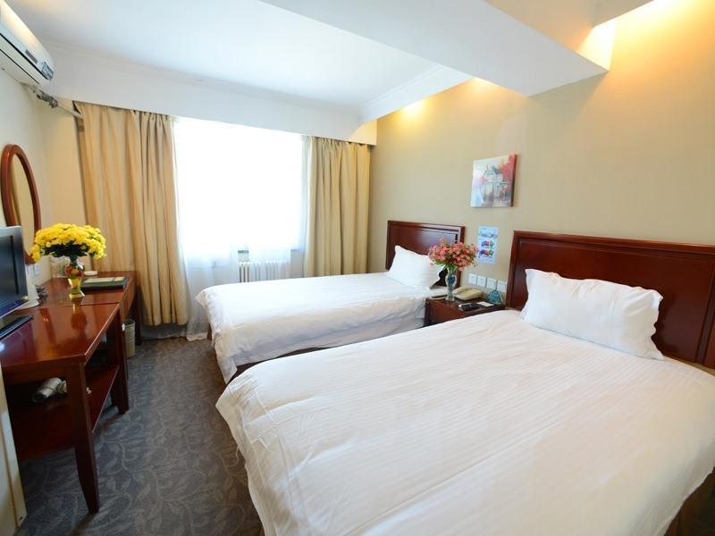 Greentree Inn Jiangxi Jindezhen People Square Jindin Business Hotel Jingdezhen Eksteriør bilde