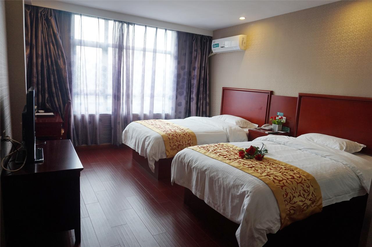 Greentree Inn Jiangxi Jindezhen People Square Jindin Business Hotel Jingdezhen Eksteriør bilde