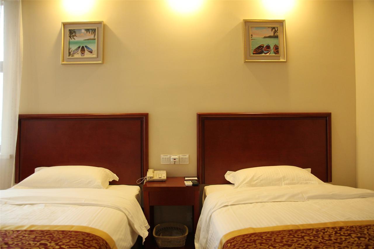 Greentree Inn Jiangxi Jindezhen People Square Jindin Business Hotel Jingdezhen Eksteriør bilde