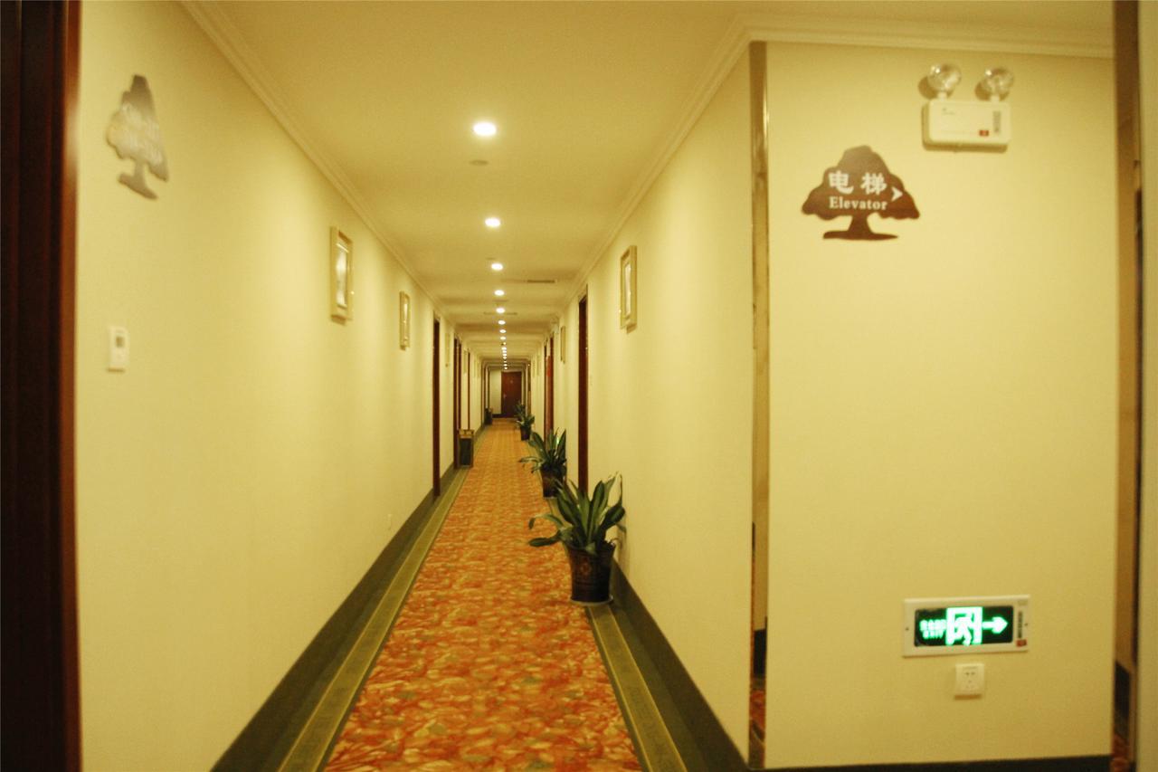 Greentree Inn Jiangxi Jindezhen People Square Jindin Business Hotel Jingdezhen Eksteriør bilde